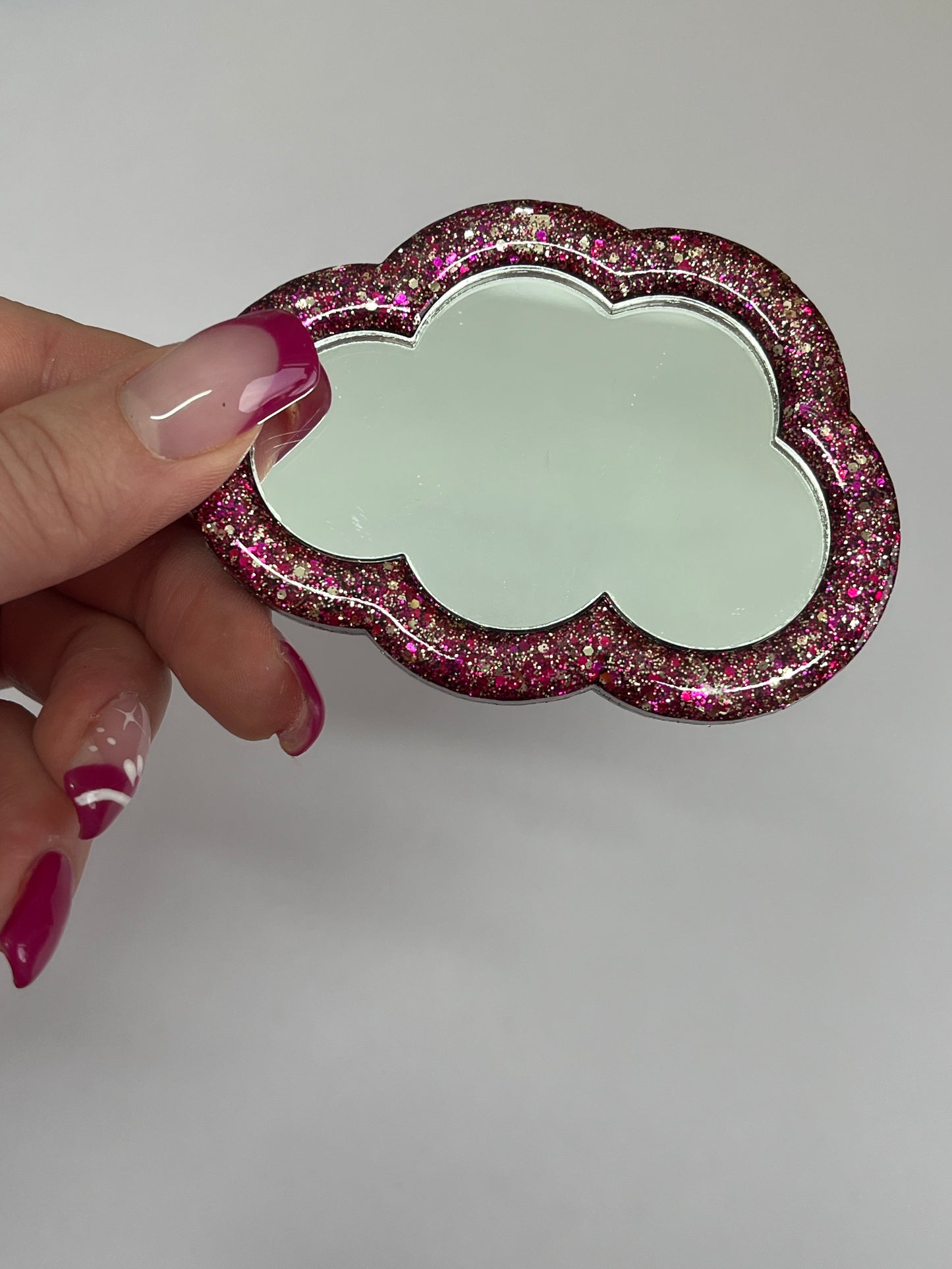 Wolken Handspiegel