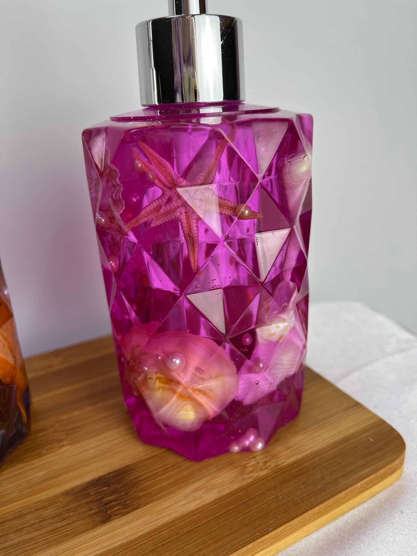 Ocean Art Seifenspender pink & Lila