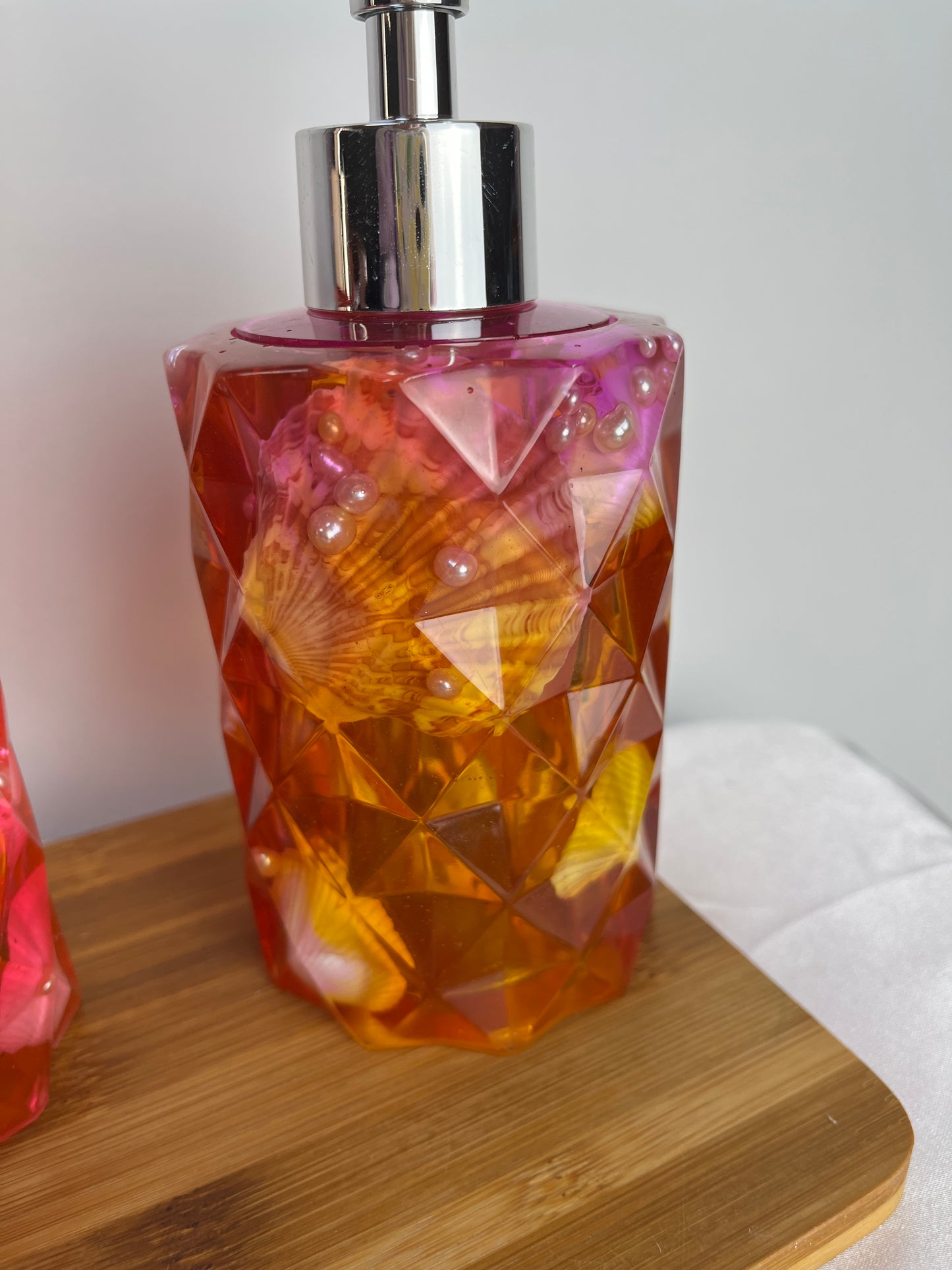 Ocean Art Seifenspender neonpink & lila-orange