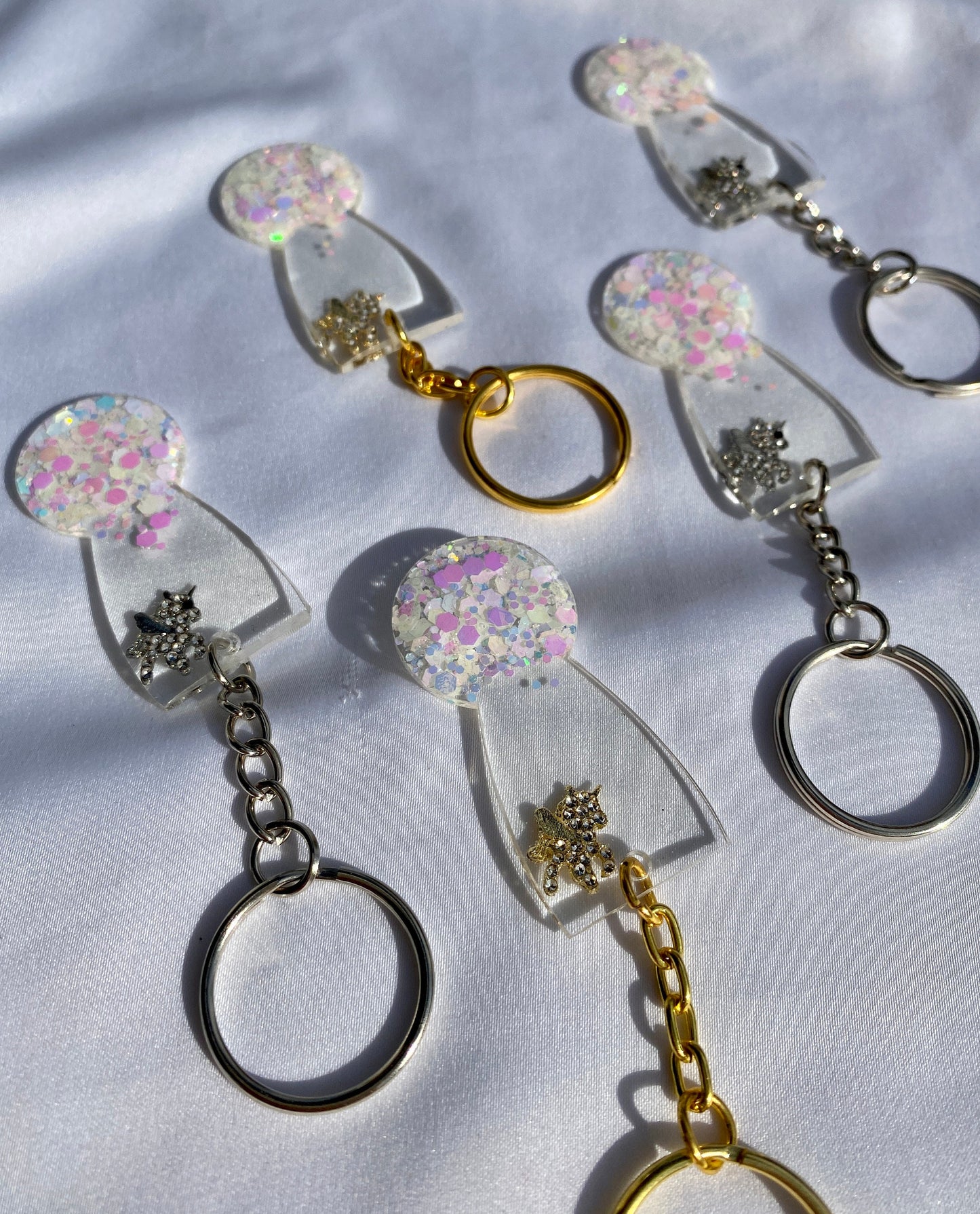 Einkaufswagenchip Einhorn Glitzer