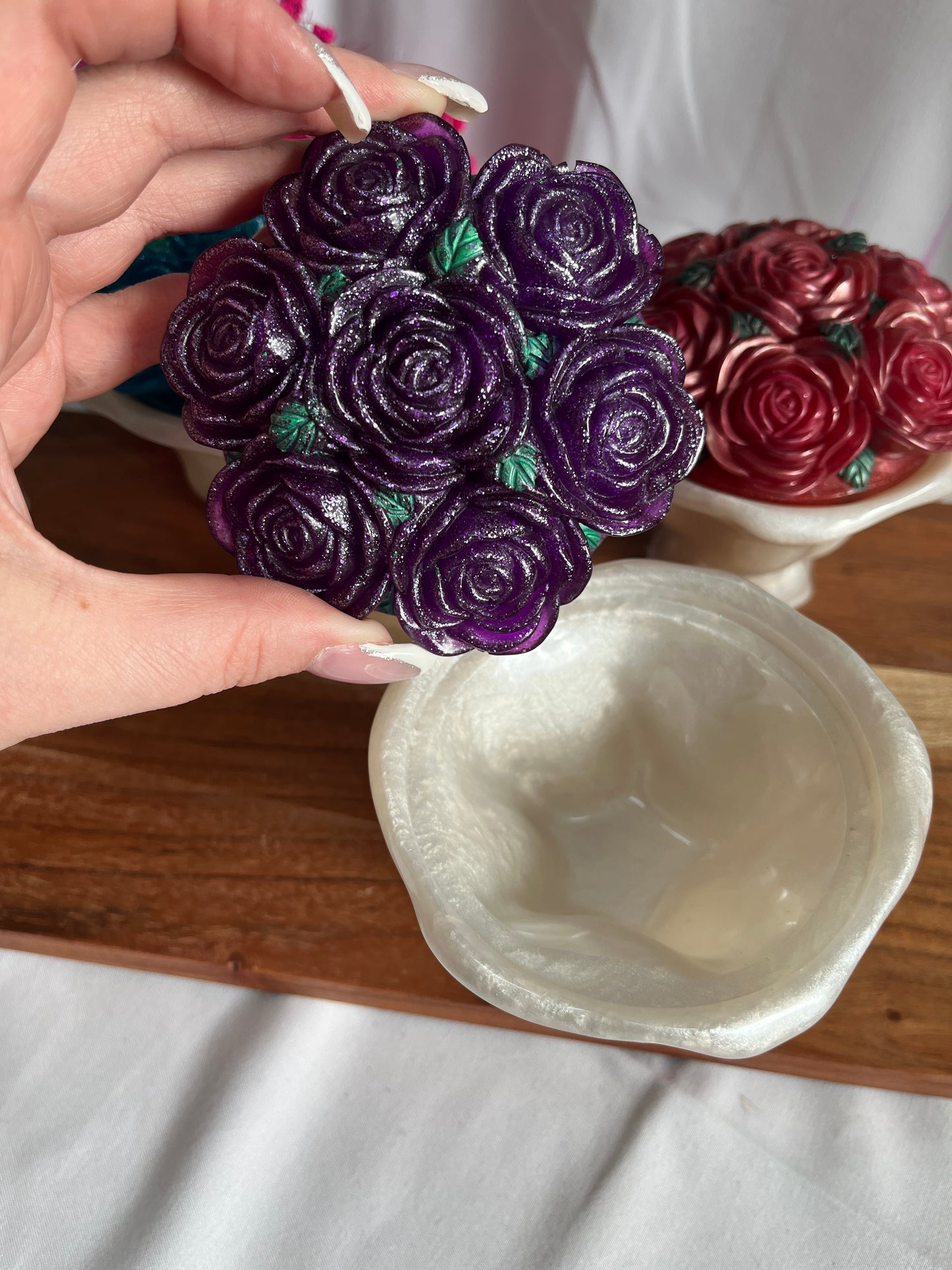 Blumenstrauß Dose
