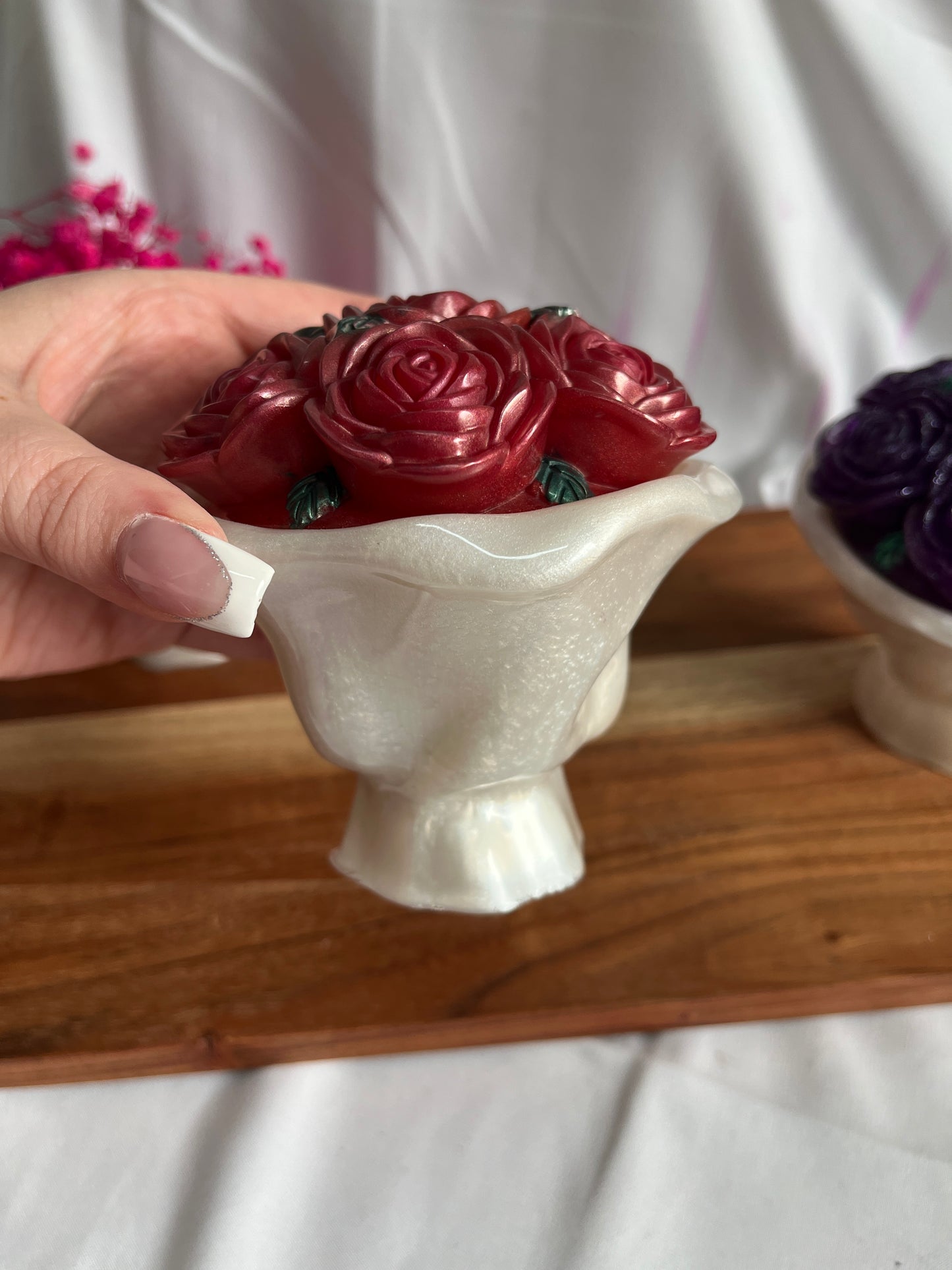 Blumenstrauß Dose
