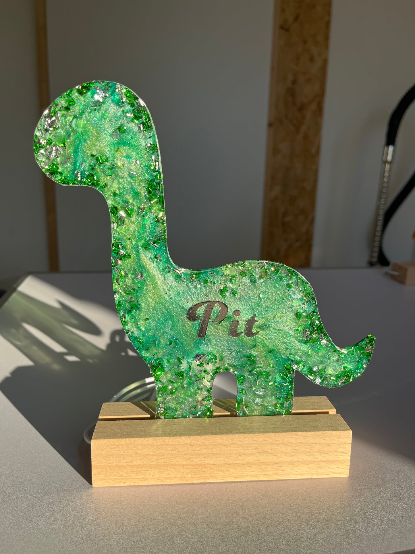 Nachttisch-Lampe personalisiert