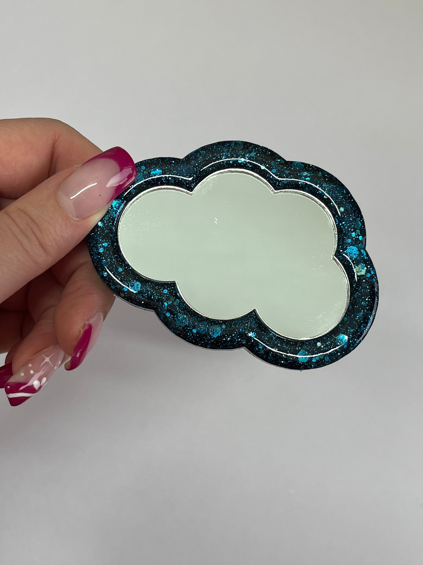 Wolken Handspiegel