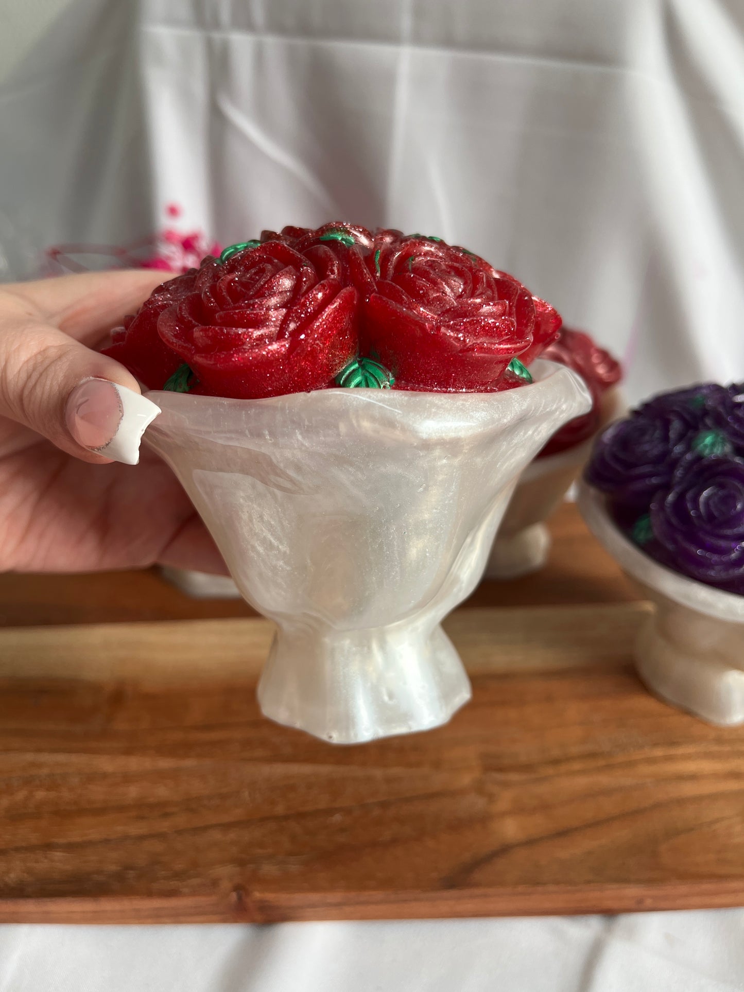 Blumenstrauß Dose