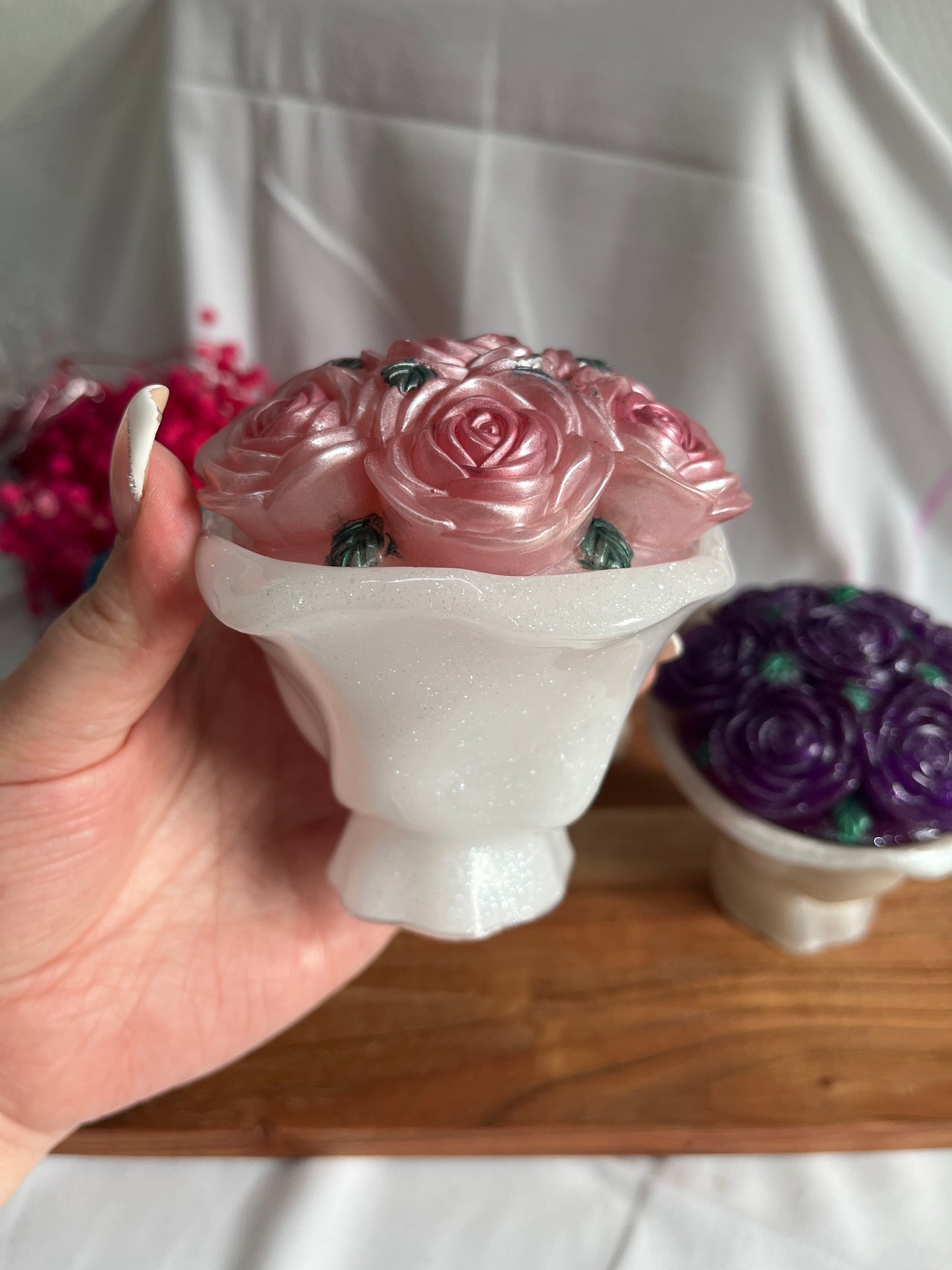 Blumenstrauß Dose