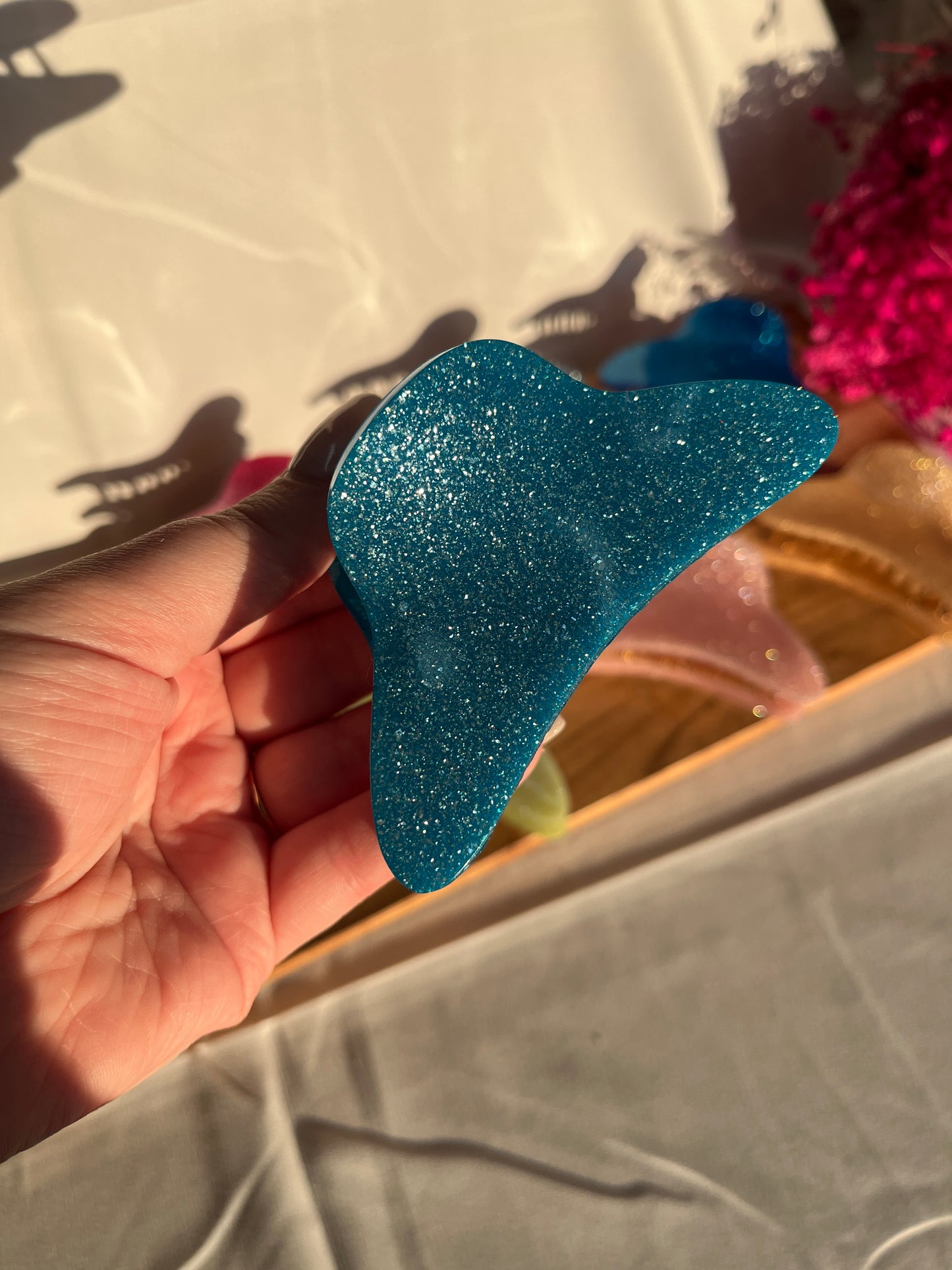 Glitzerspangen