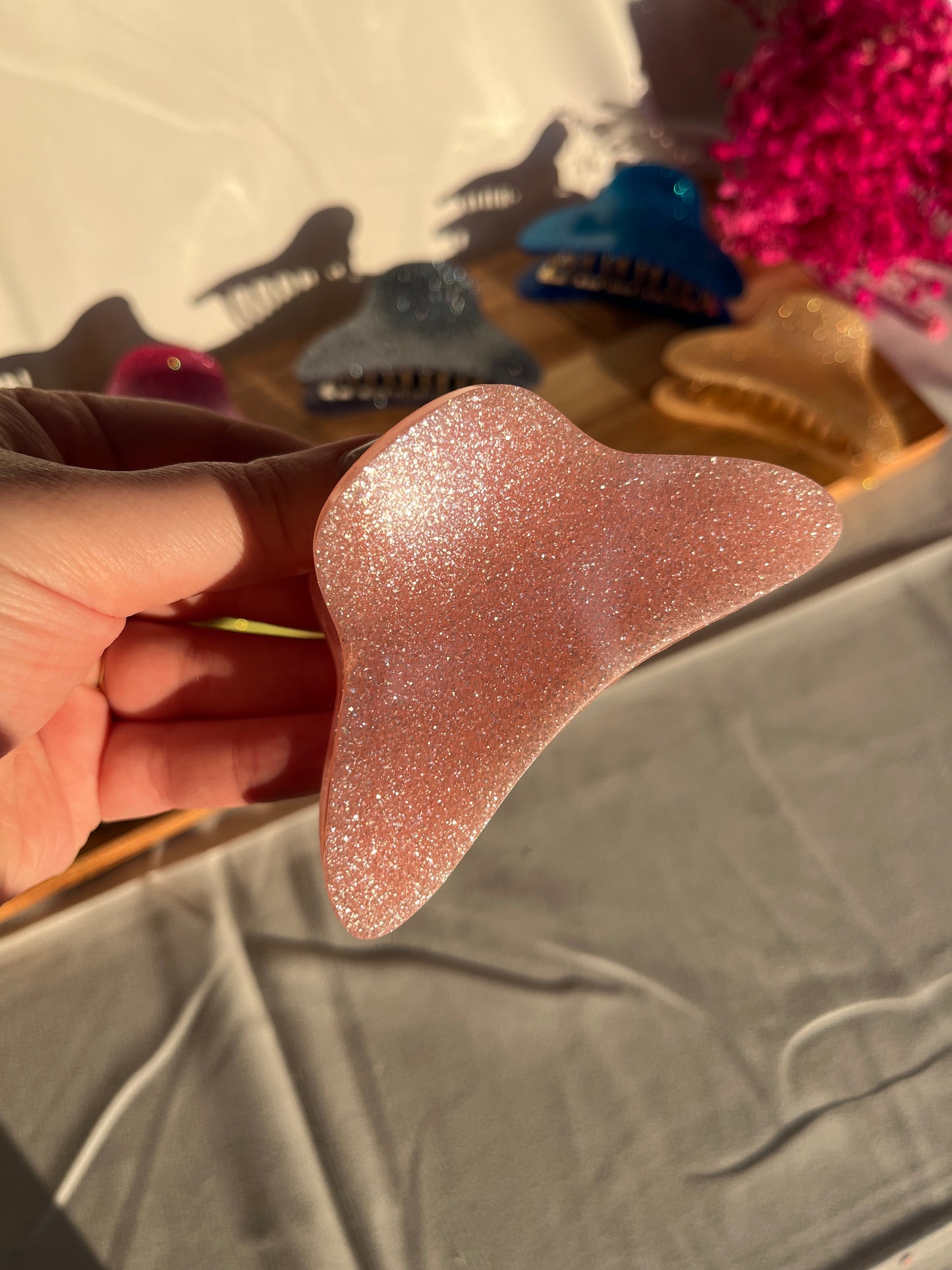 Glitzerspangen
