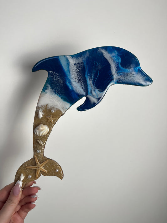 Ocean Art Wandbild - Delfin 1