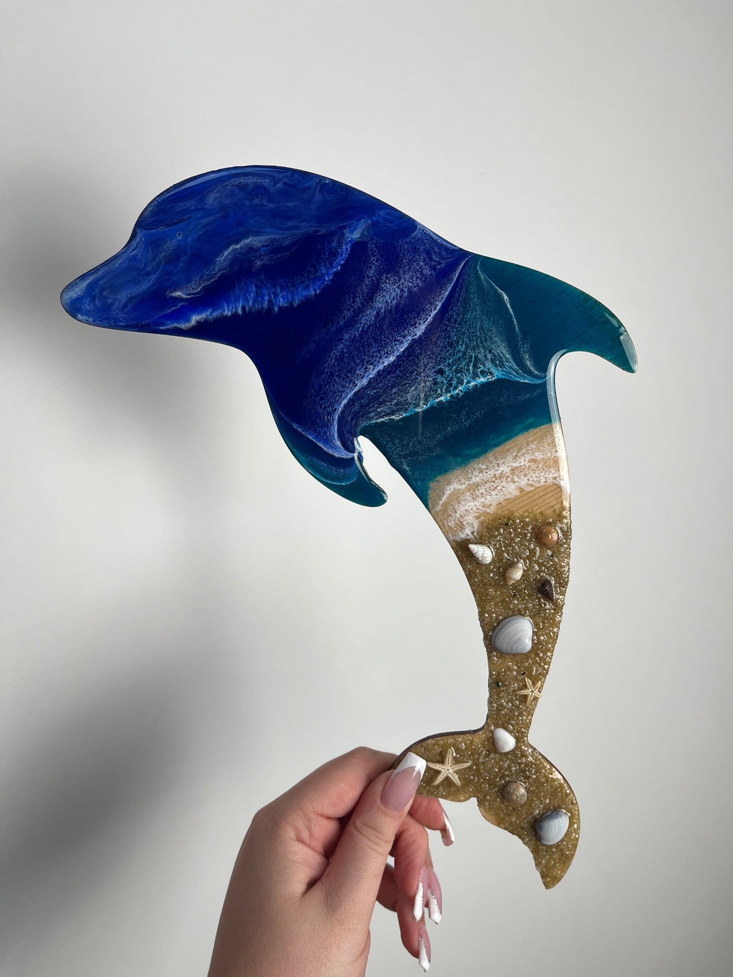 Ocean Art Wandbild - Delfin 2