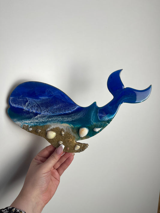 Ocean Art Wandbild - Wal