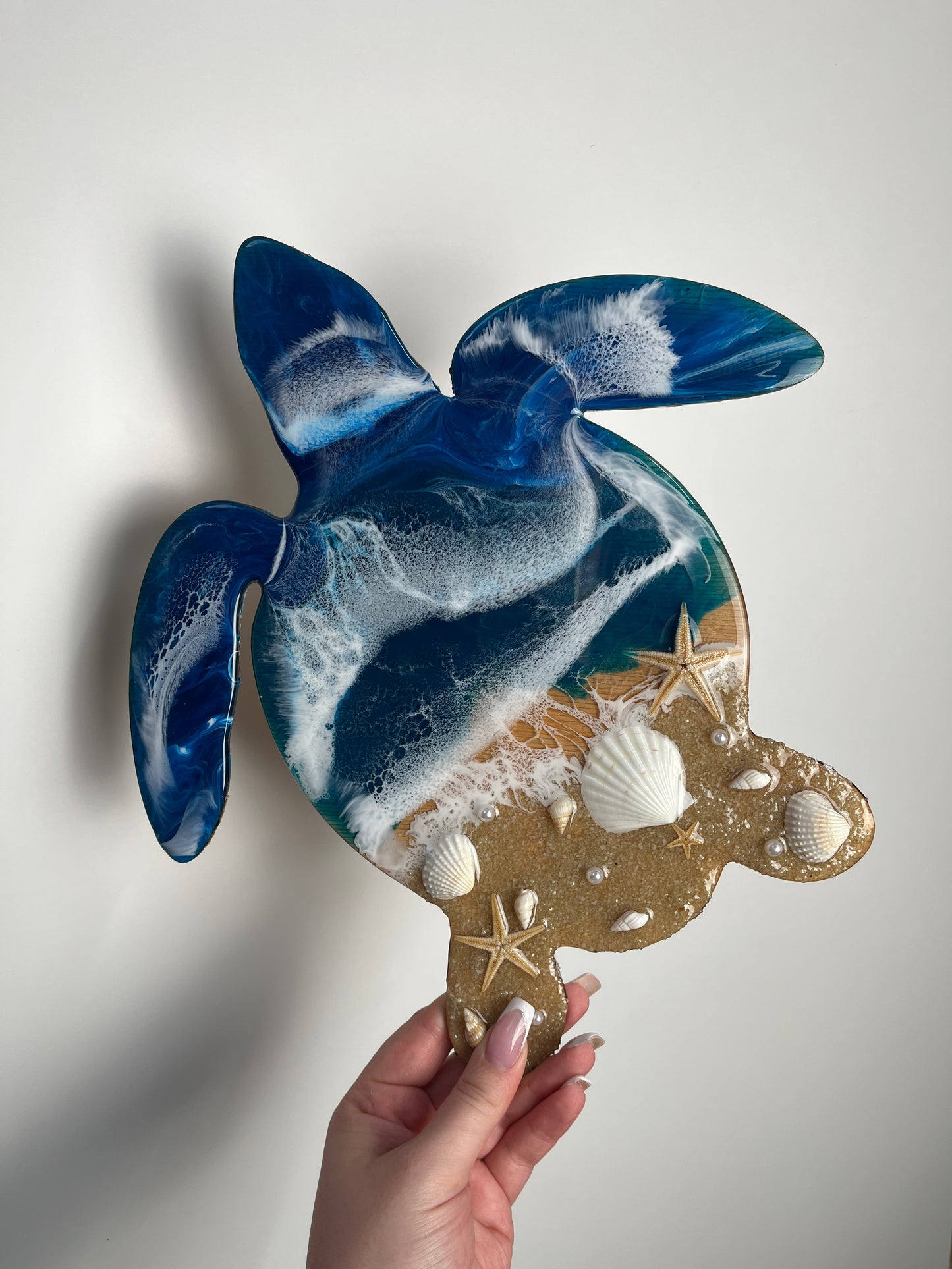 Ocean Art Wandbild - große Schildkröte