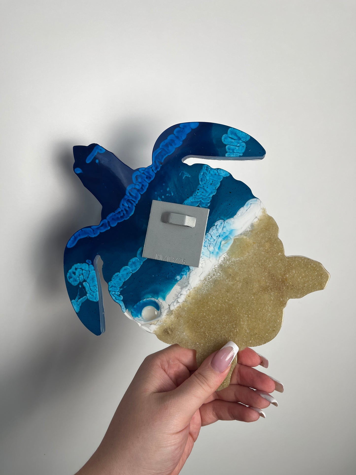 Ocean Art Wandbild - kleine Schildkröte