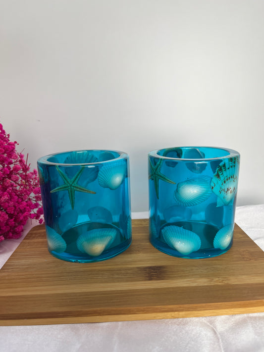 Ocean Art Becher türkis