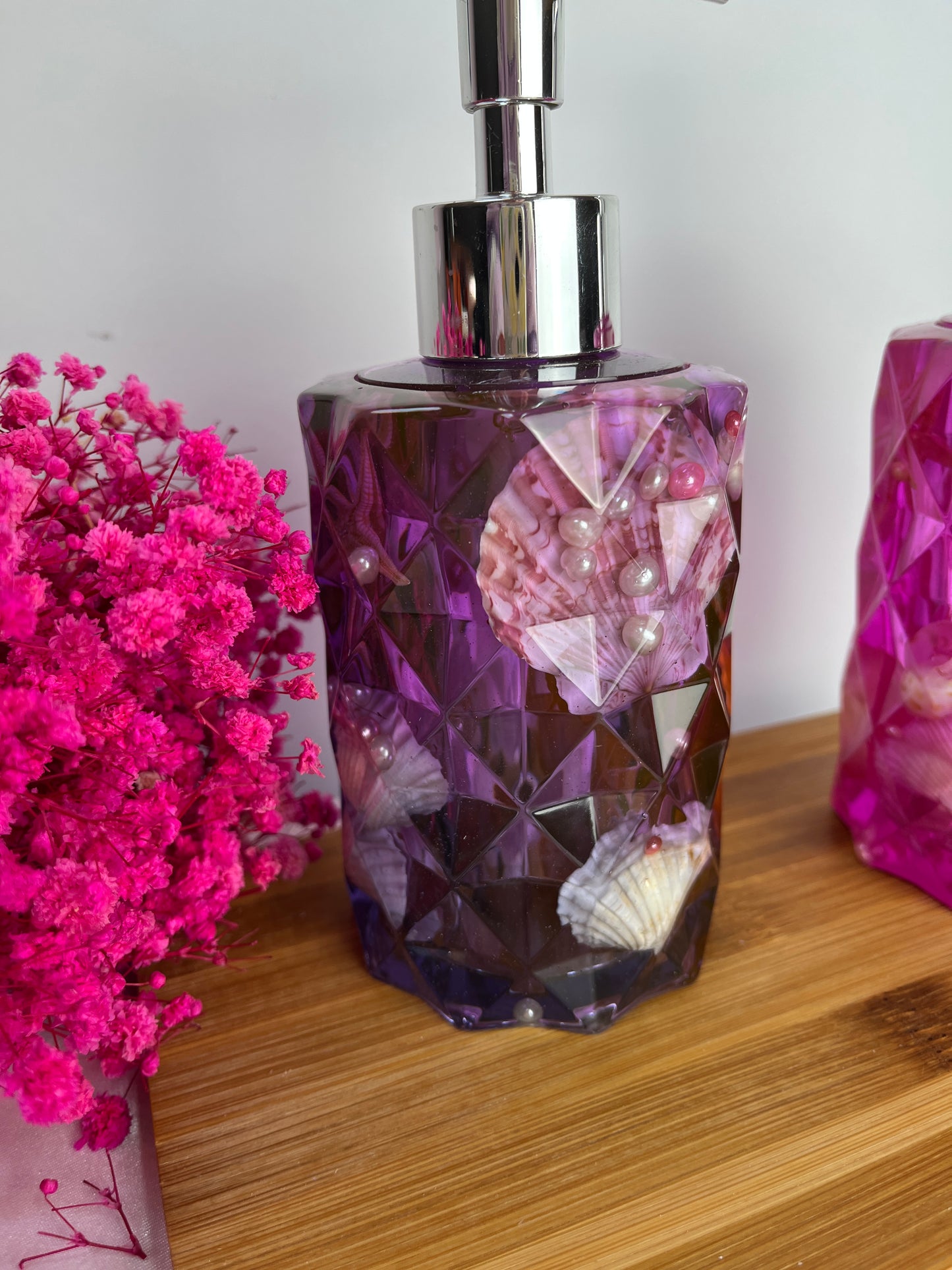 Ocean Art Seifenspender pink & Lila