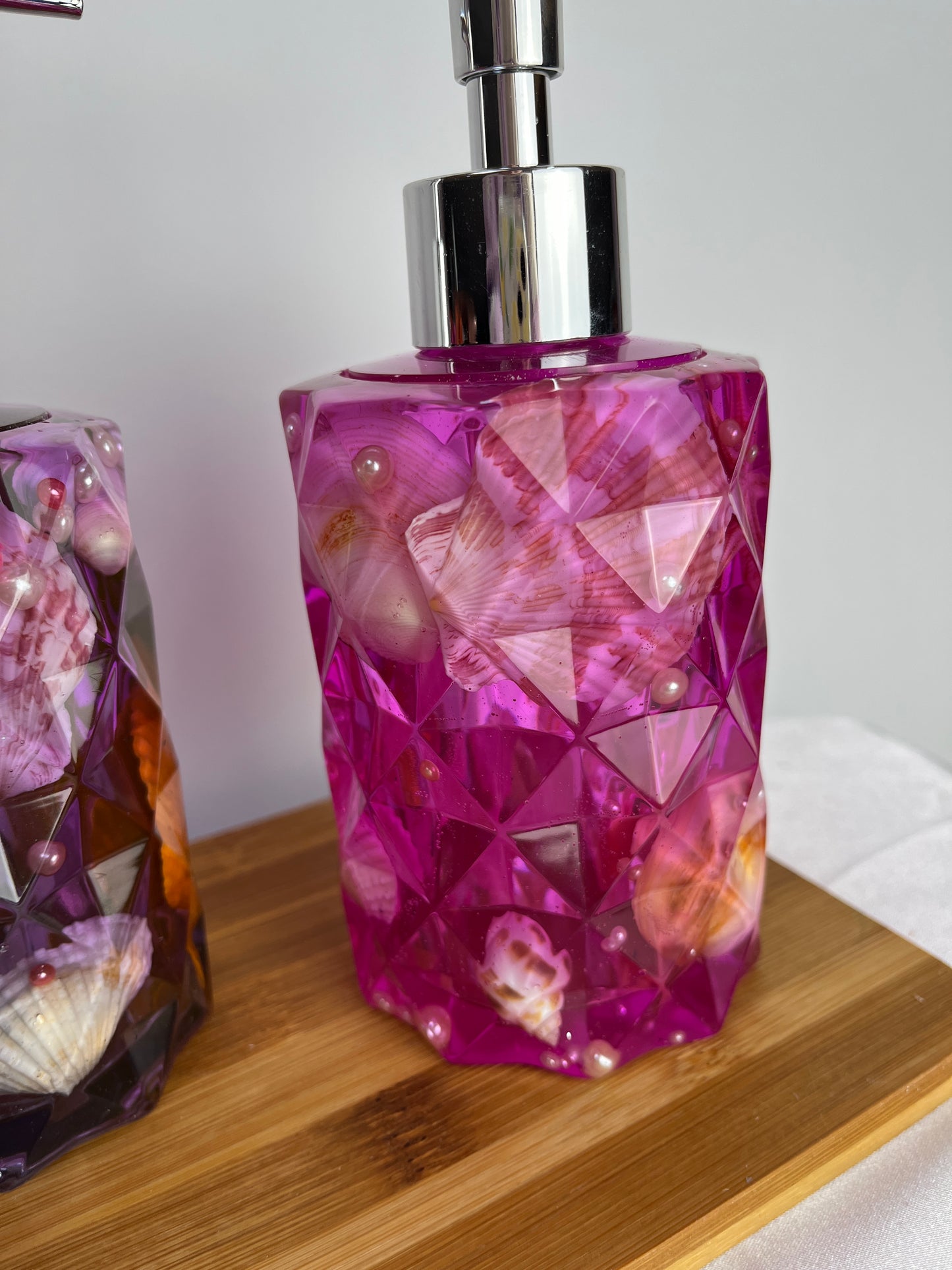 Ocean Art Seifenspender pink & Lila