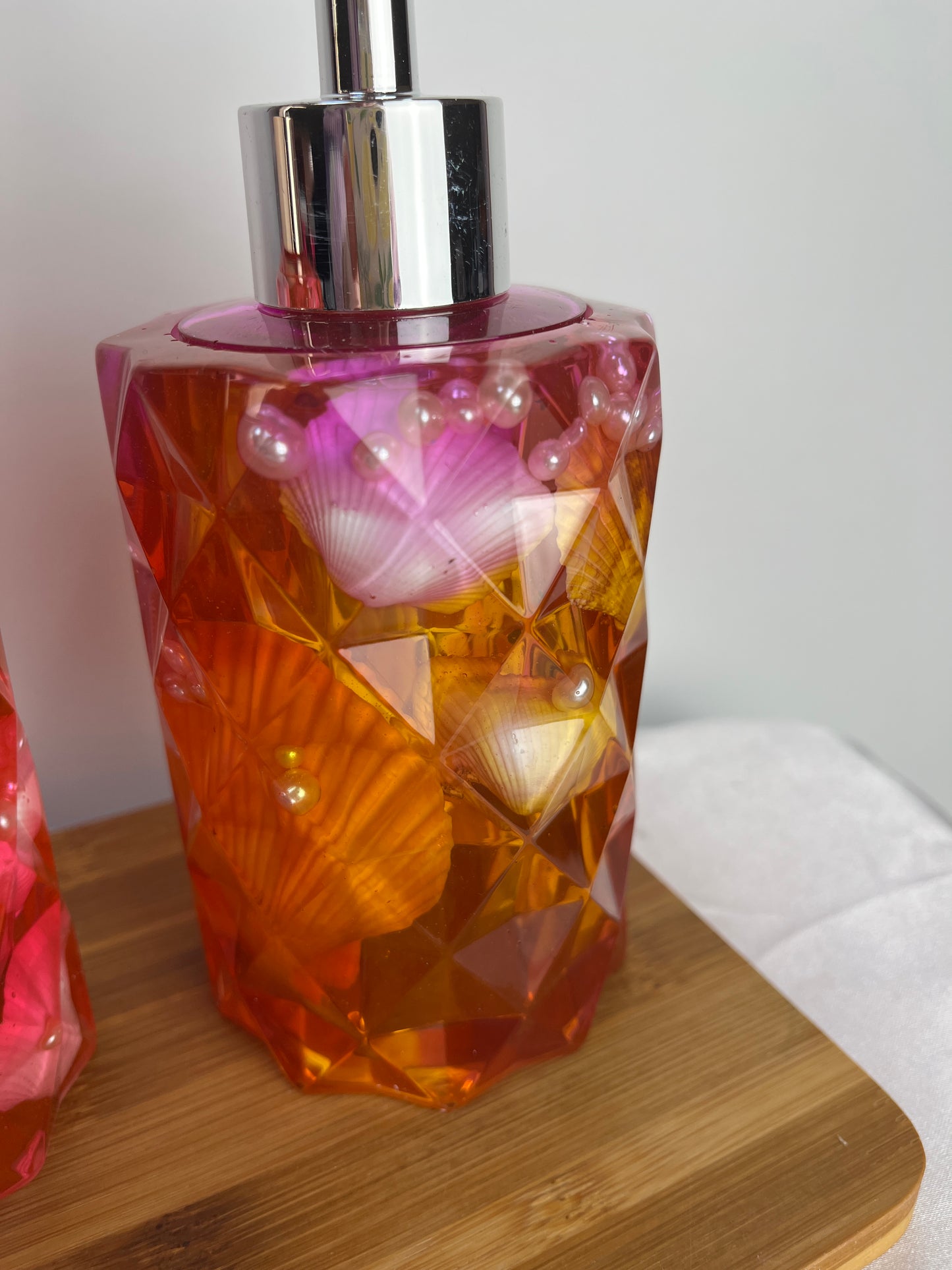 Ocean Art Seifenspender neonpink & lila-orange