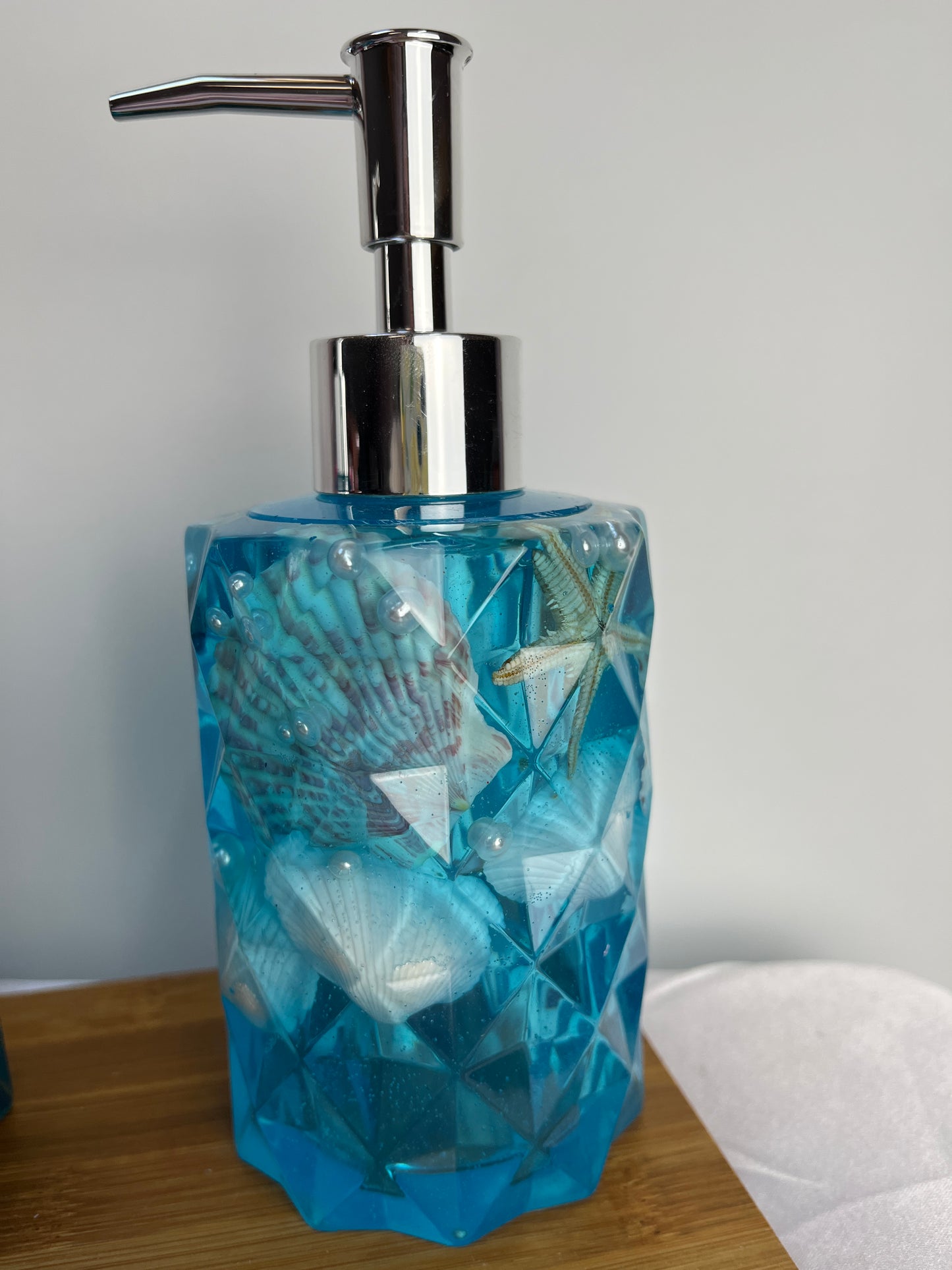 Ocean Art Seifenspender hellblau & türkis