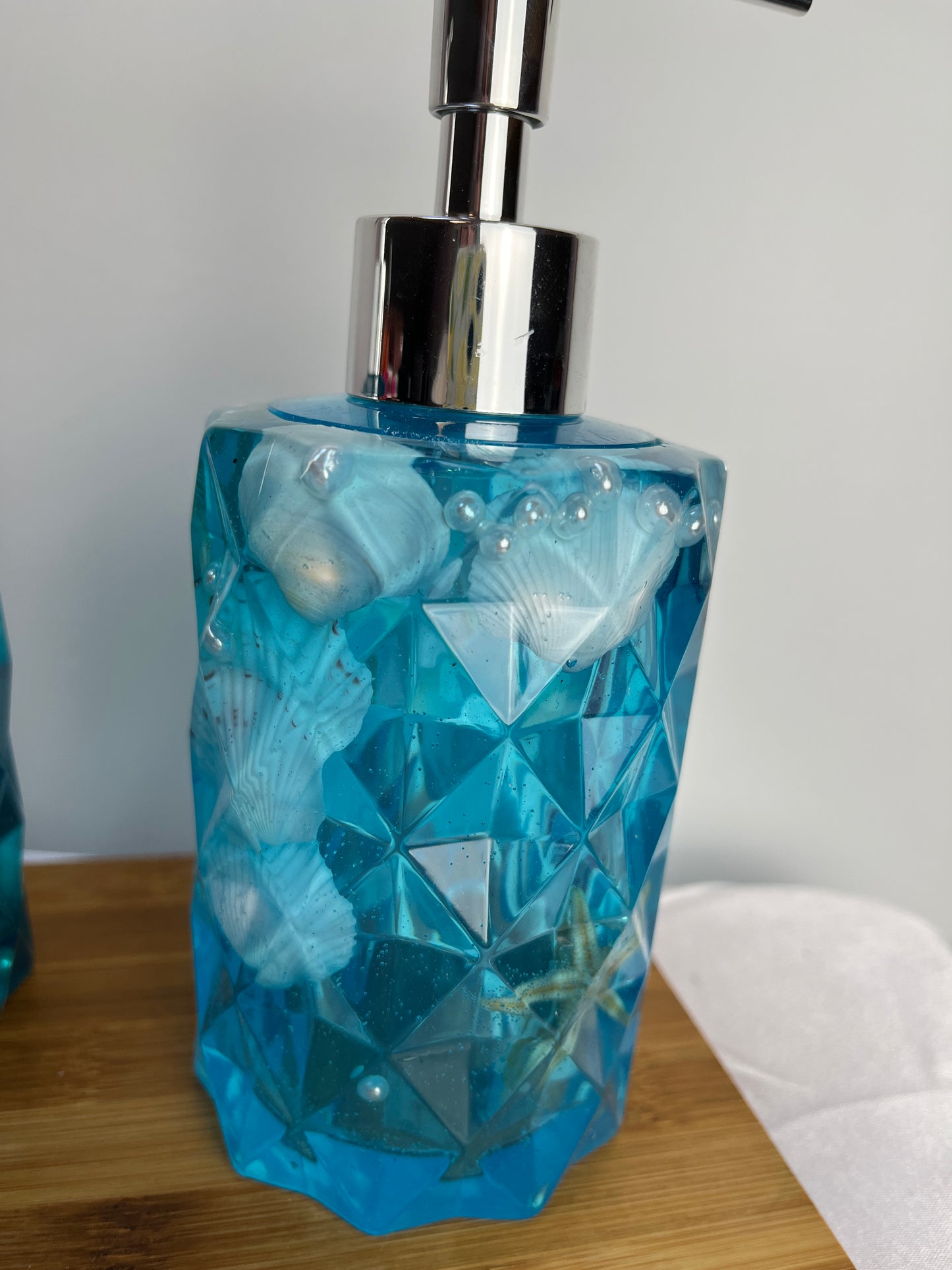 Ocean Art Seifenspender hellblau & türkis