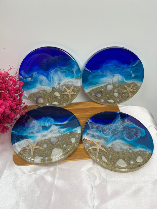 Ocean Art Untersetzer 4er-Set